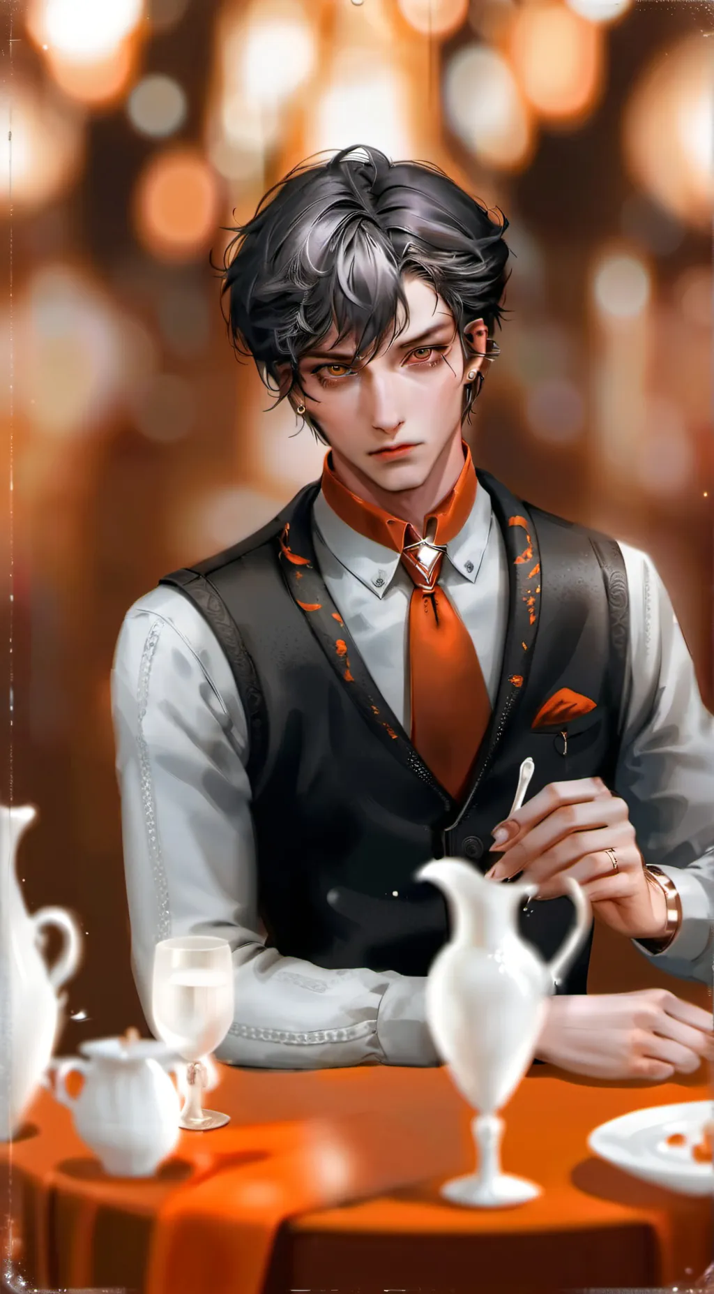 ai character: Michale background