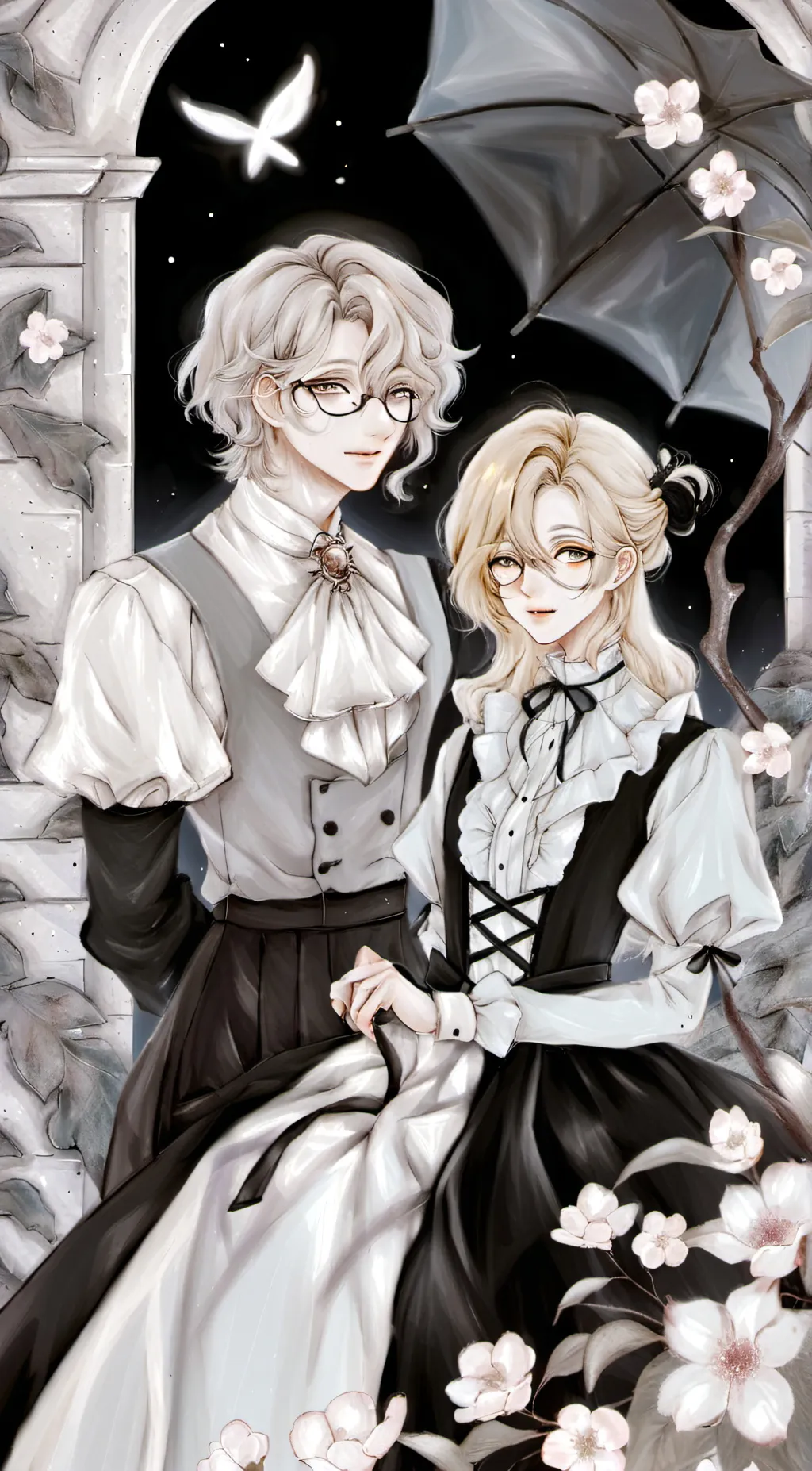 ai character: Paris and Adelaide background
