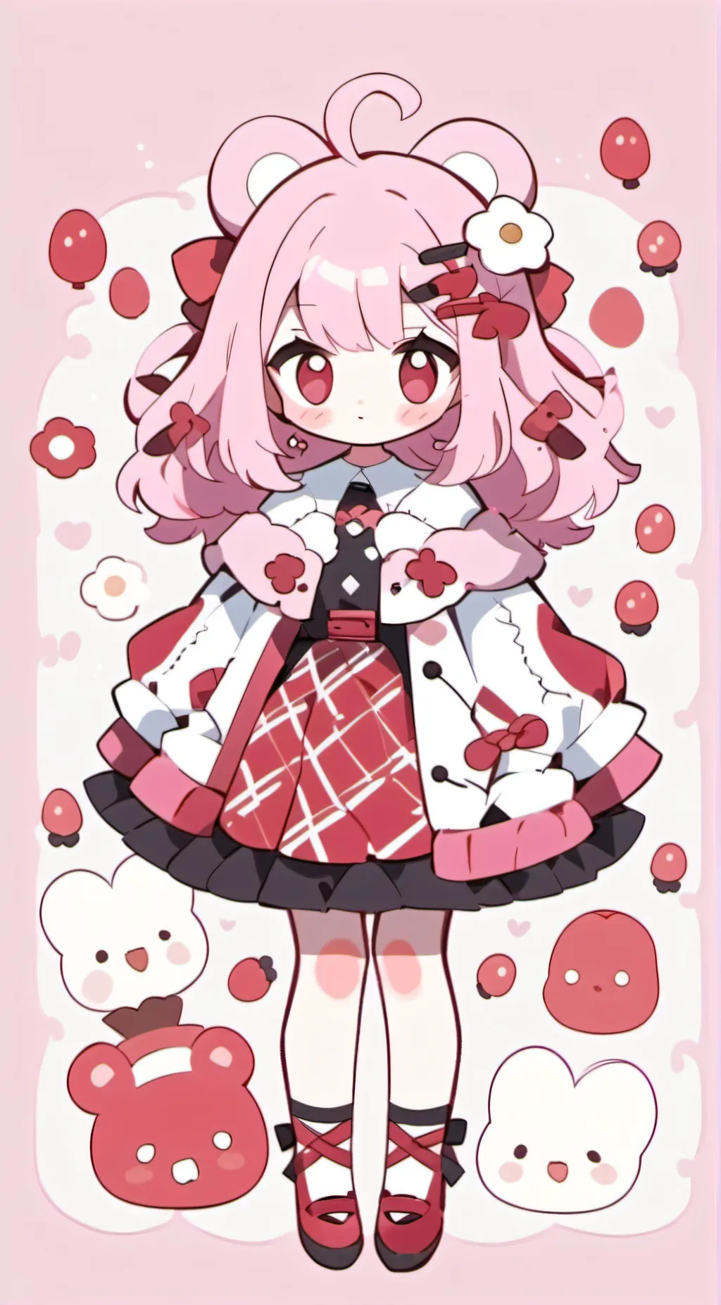 ai character: Lolli girl background