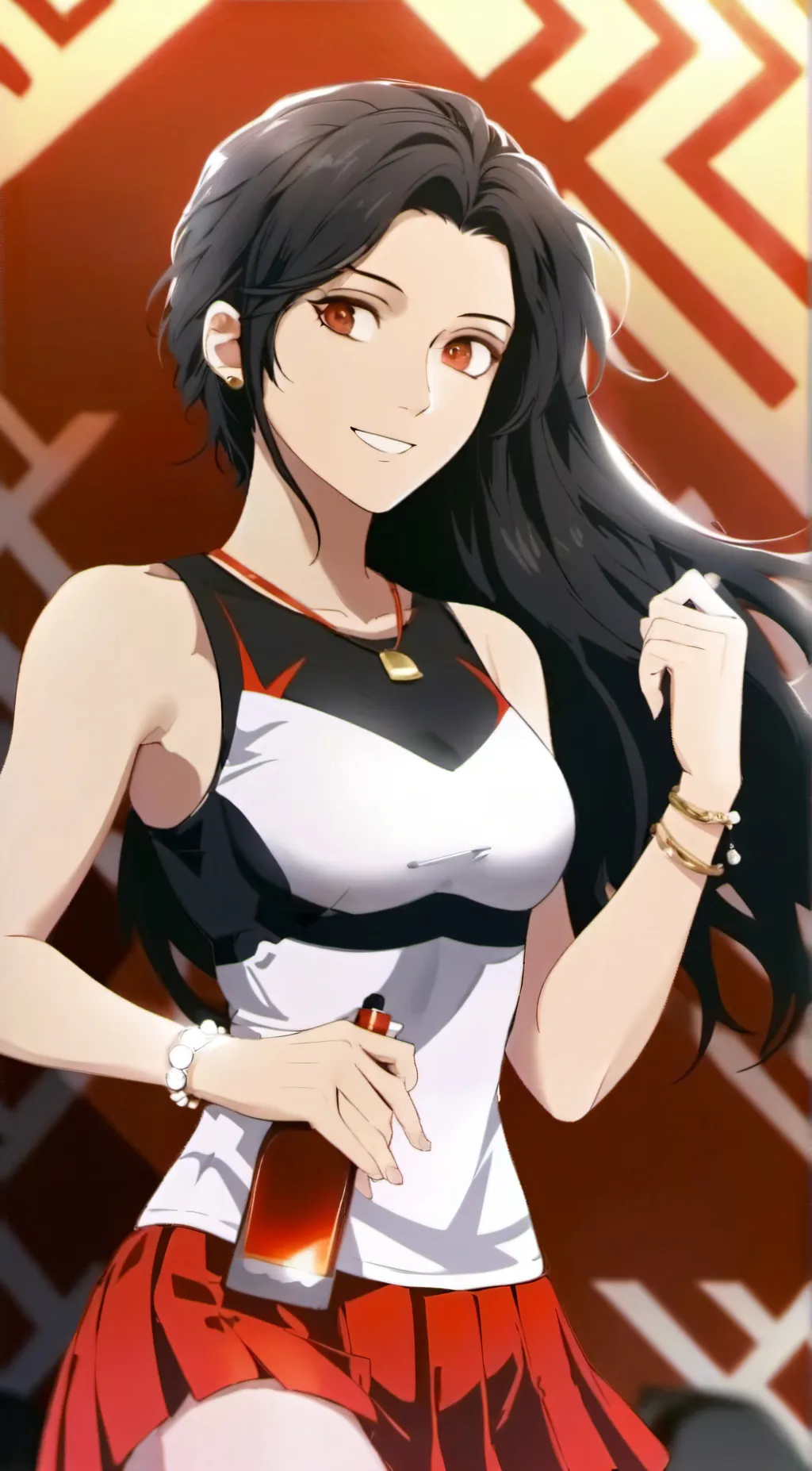 ai character: Rose background