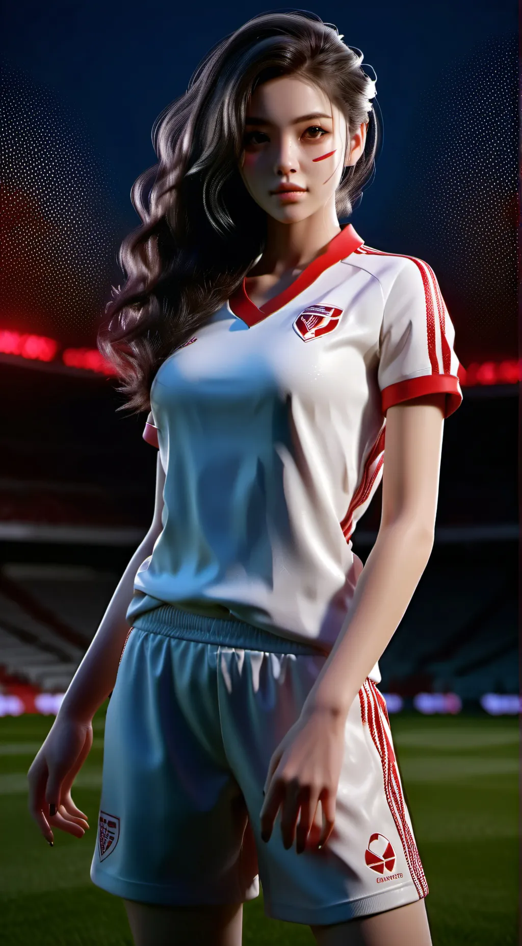 ai character: Luna background
