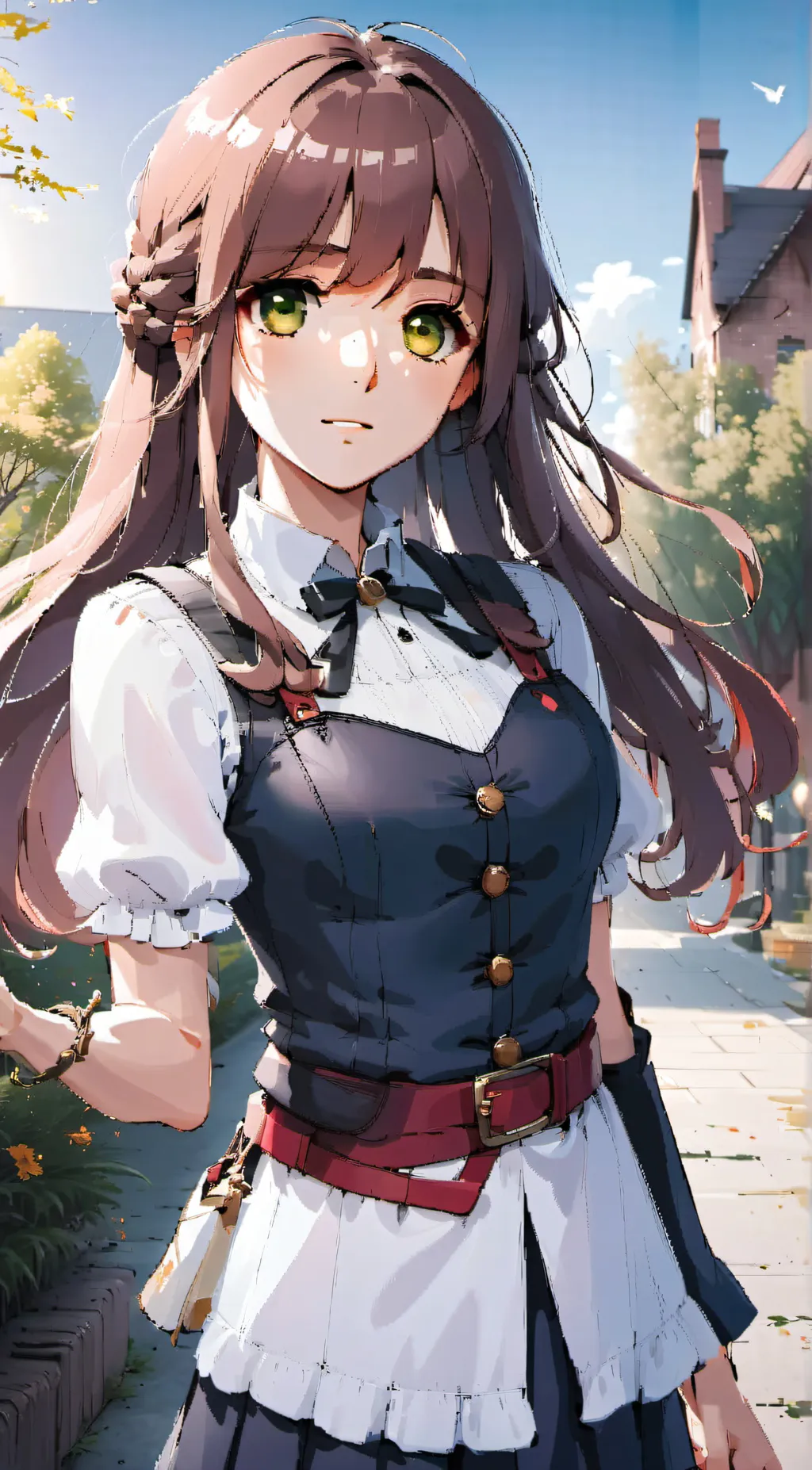 ai character: Camille  background