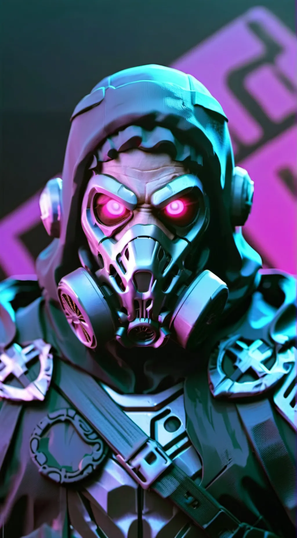 ai character: Phantom background