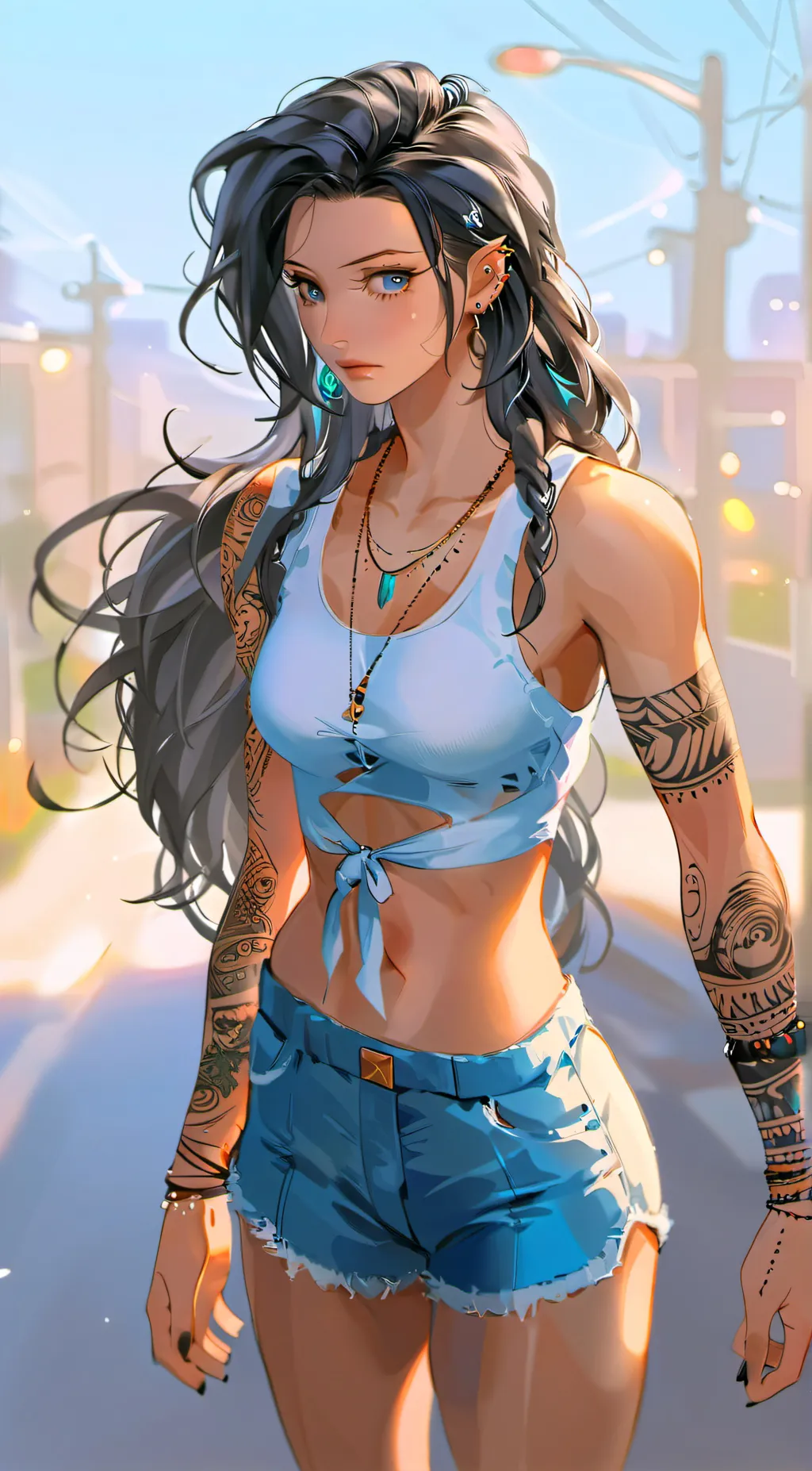 ai character: Gianna 🦋🍃 background