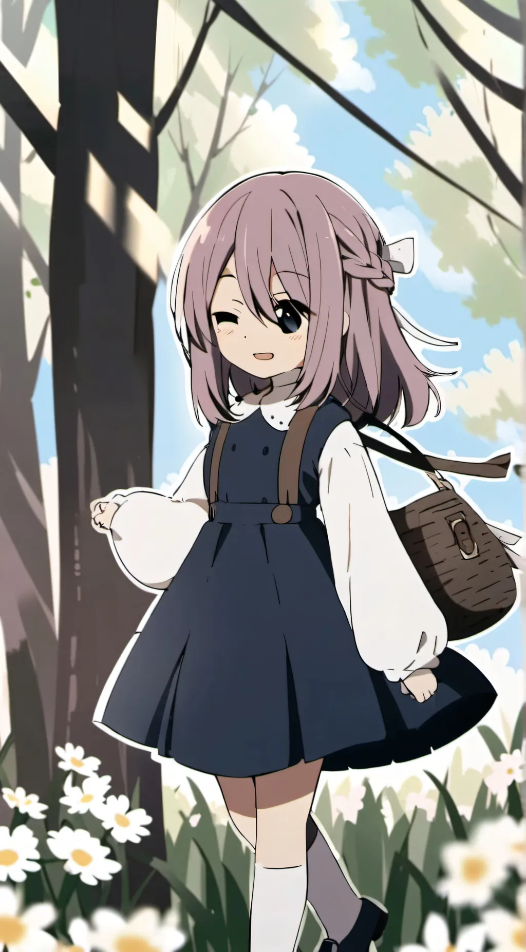 ai character: :) background