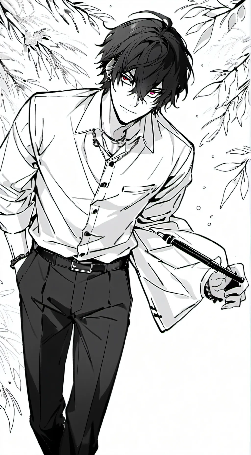 ai character: ♡James♡ background