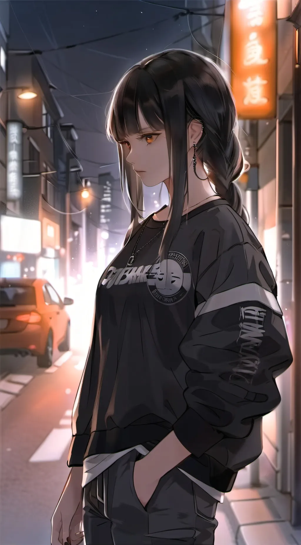 ai character: Yoru background
