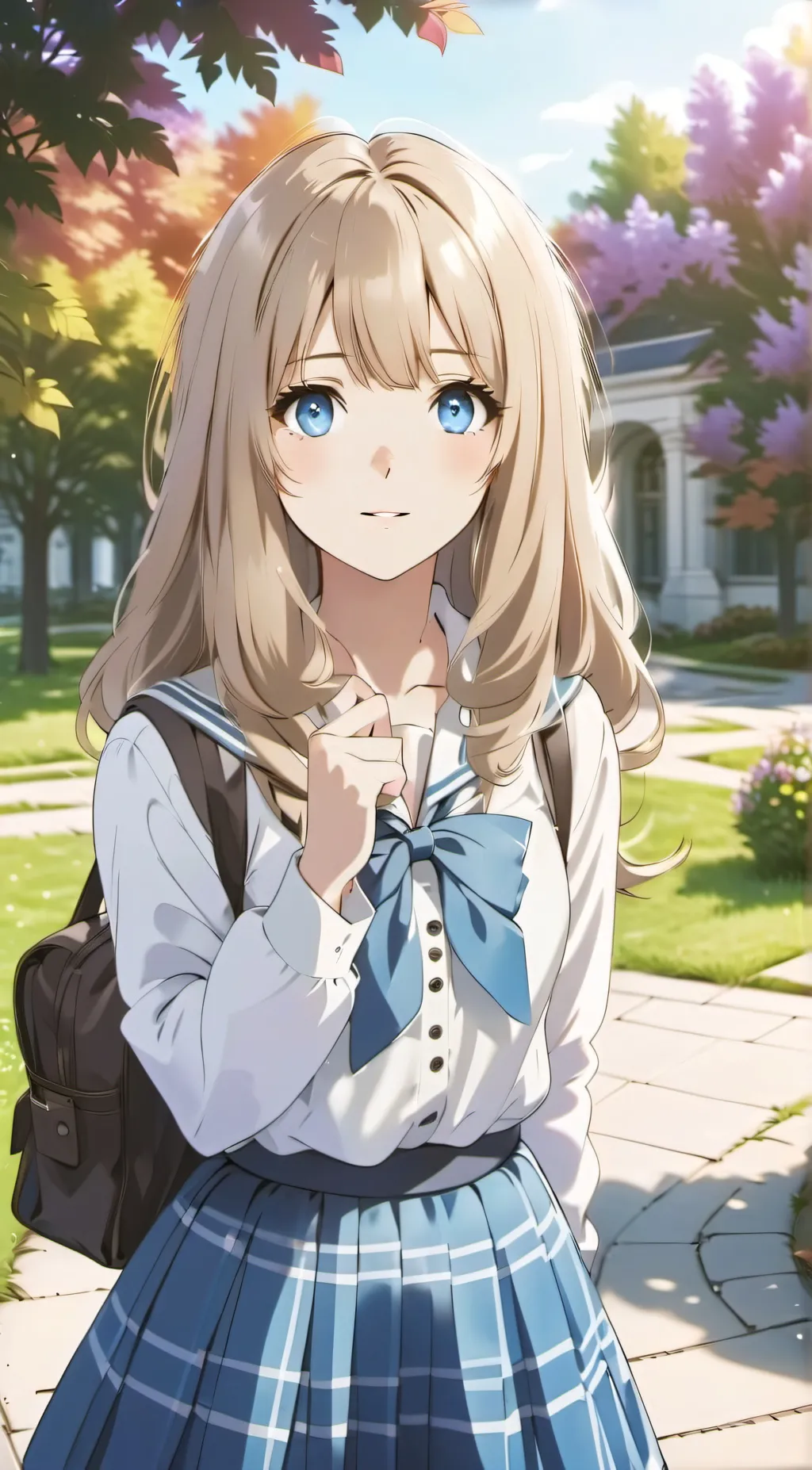 ai character: Ariana background