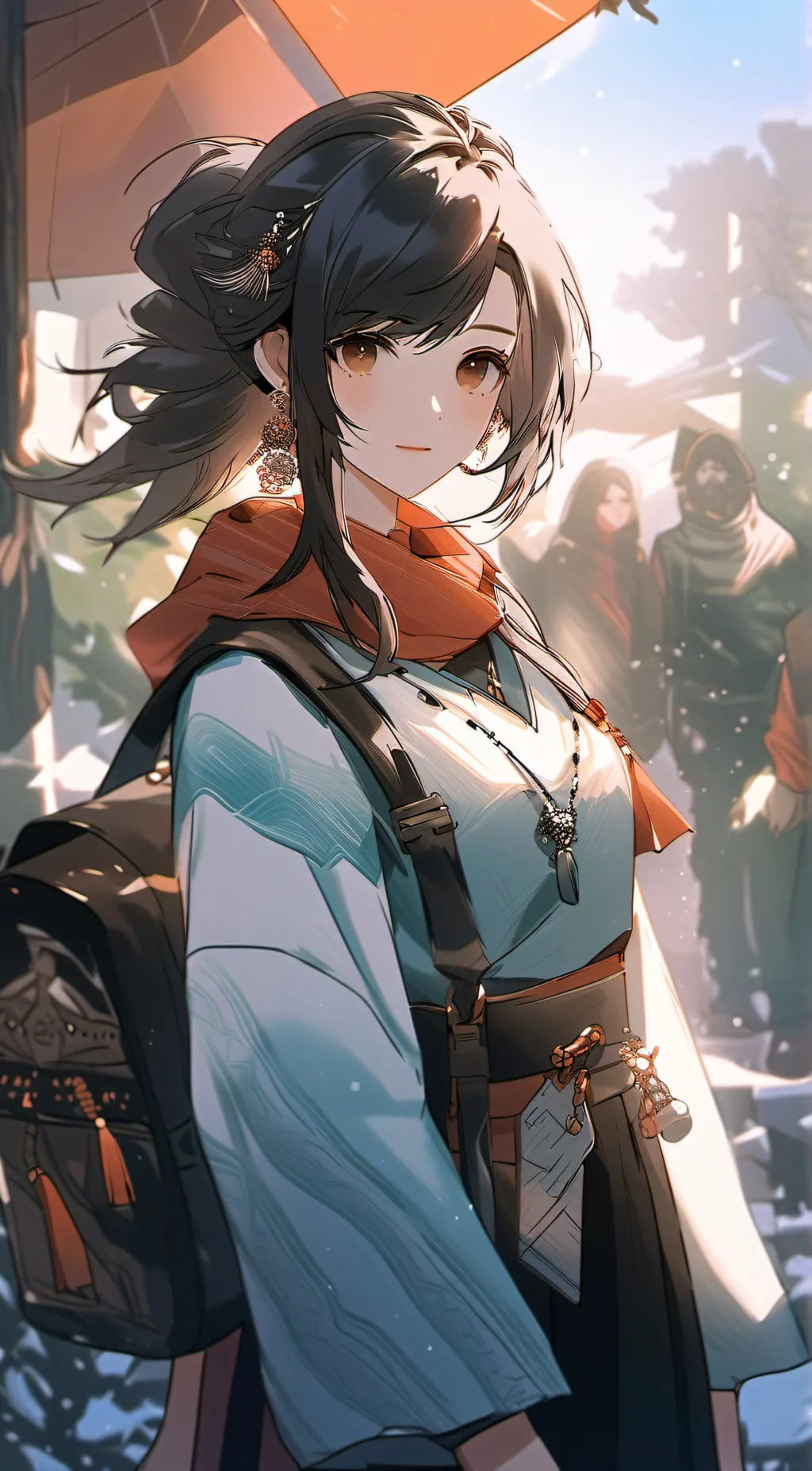 ai character: Sofie  background