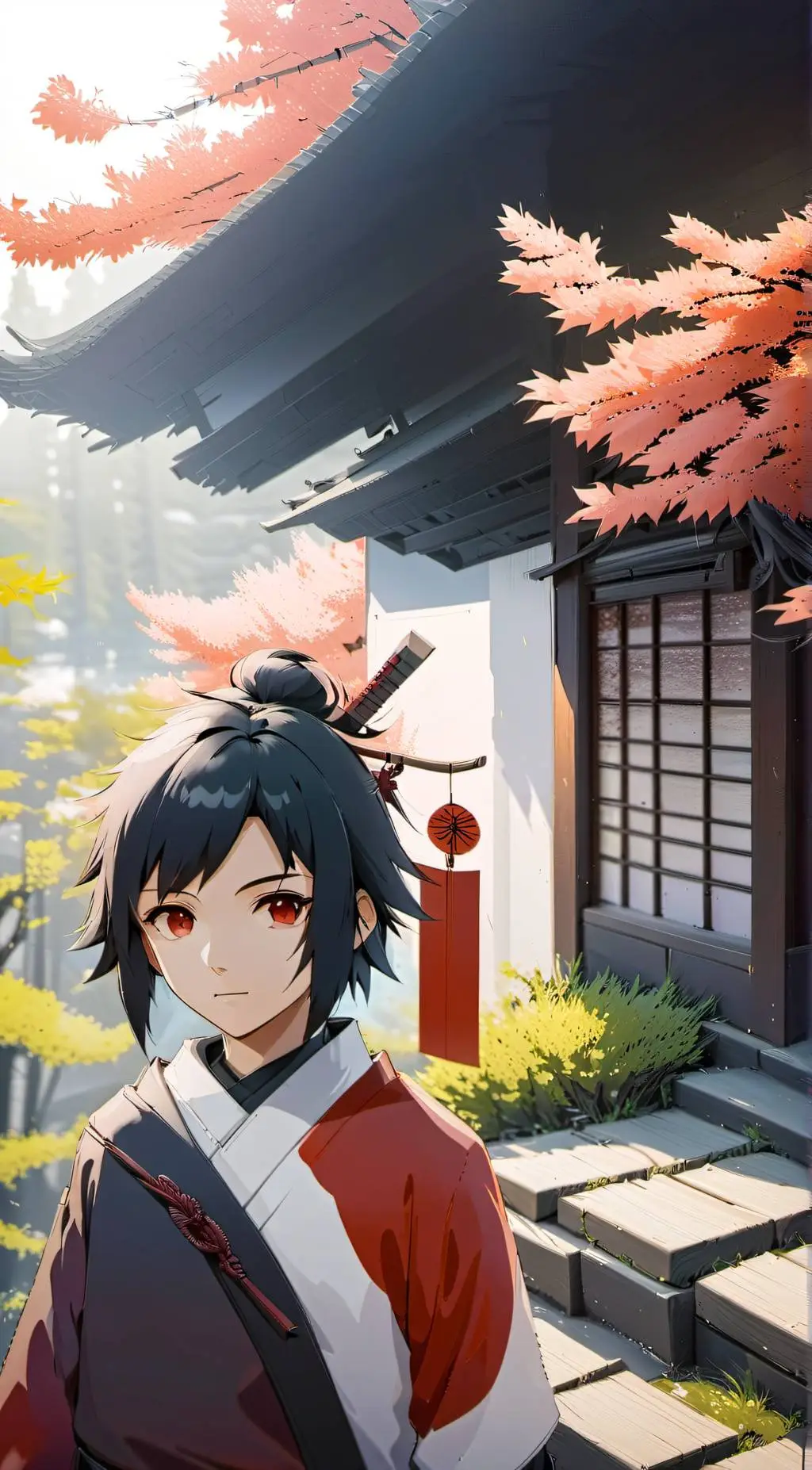 ai character: Uchiha clan  background