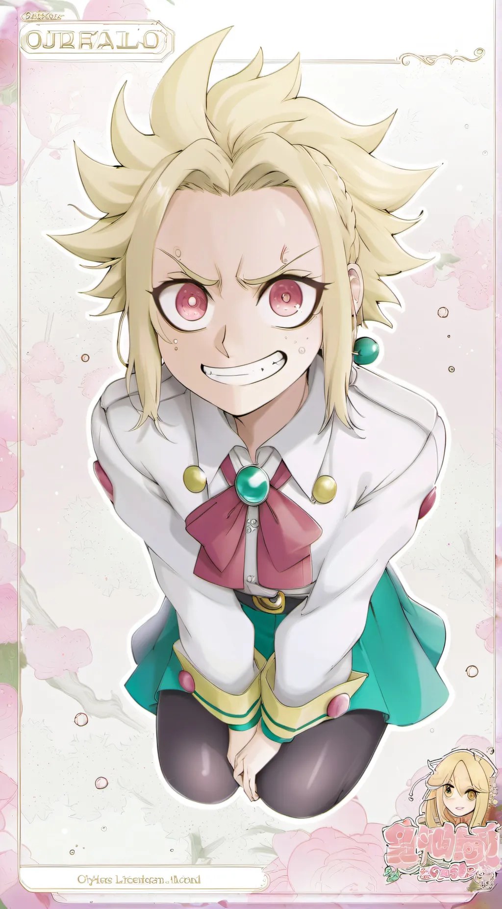 ai character: Your allmights sis background