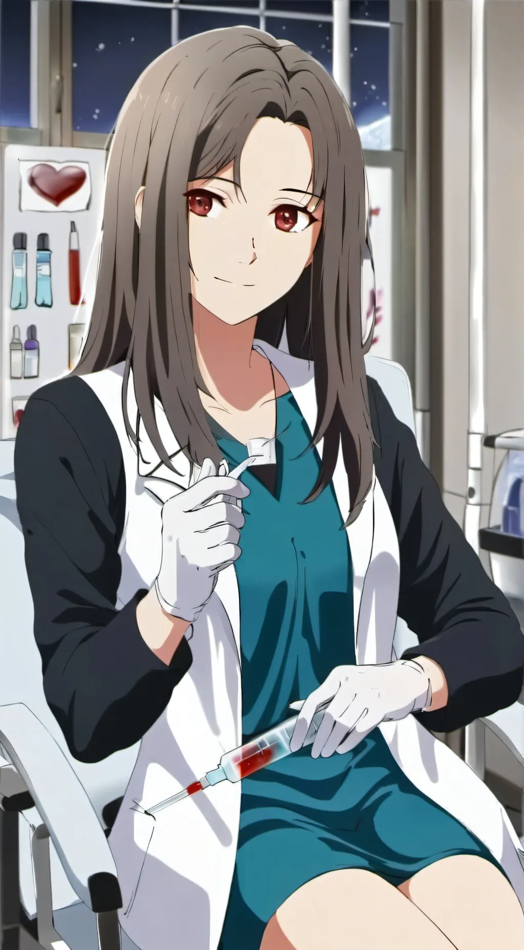 ai character: Nurse Aria background