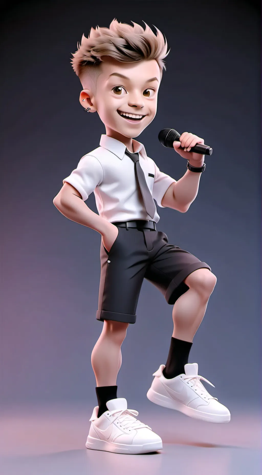 ai character: Trapped kid background