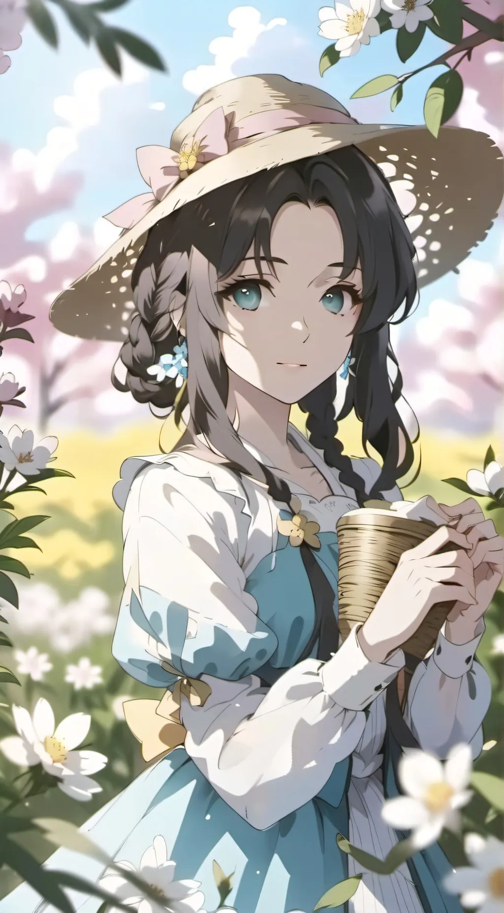 ai character: lily background