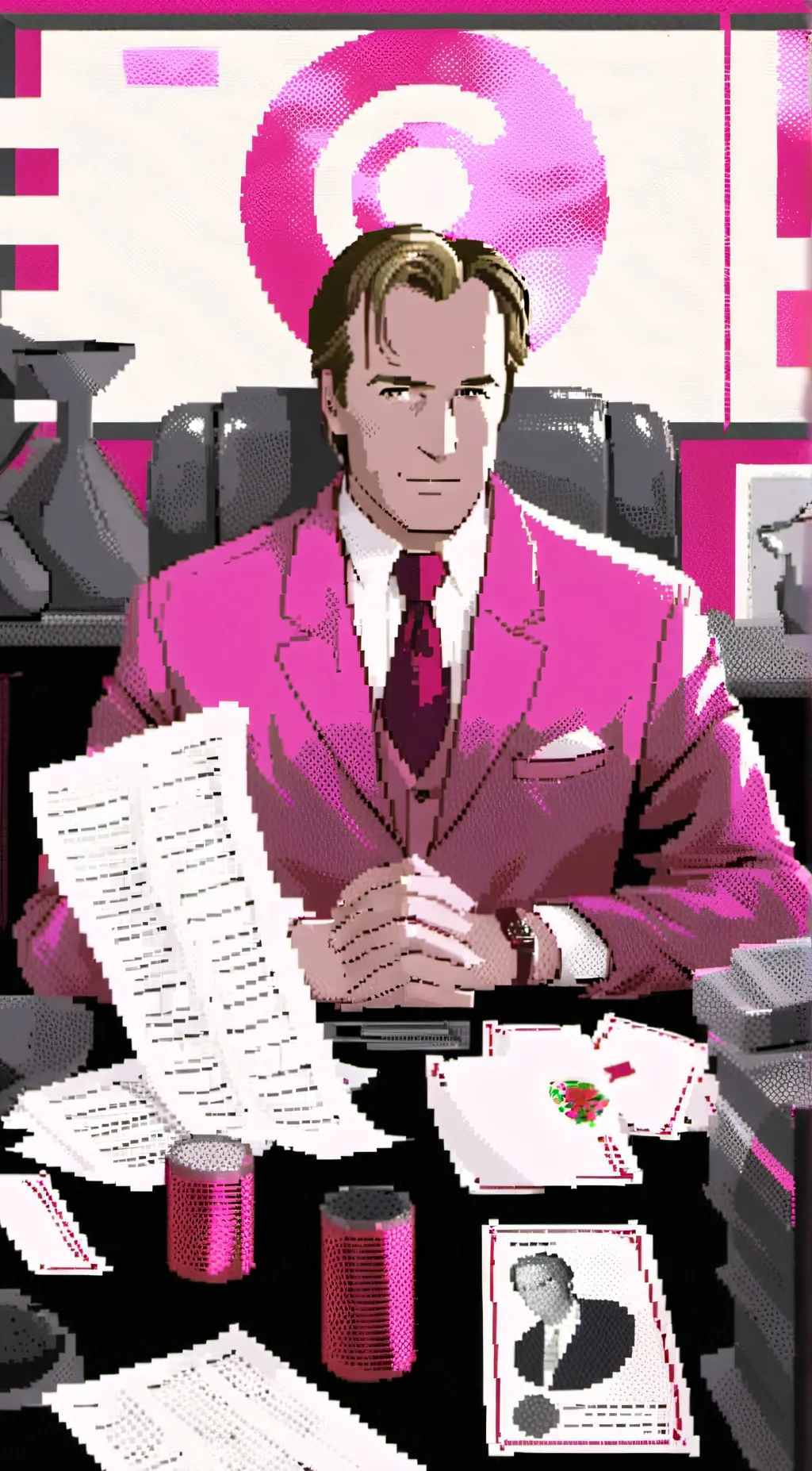 ai character: Saul call background