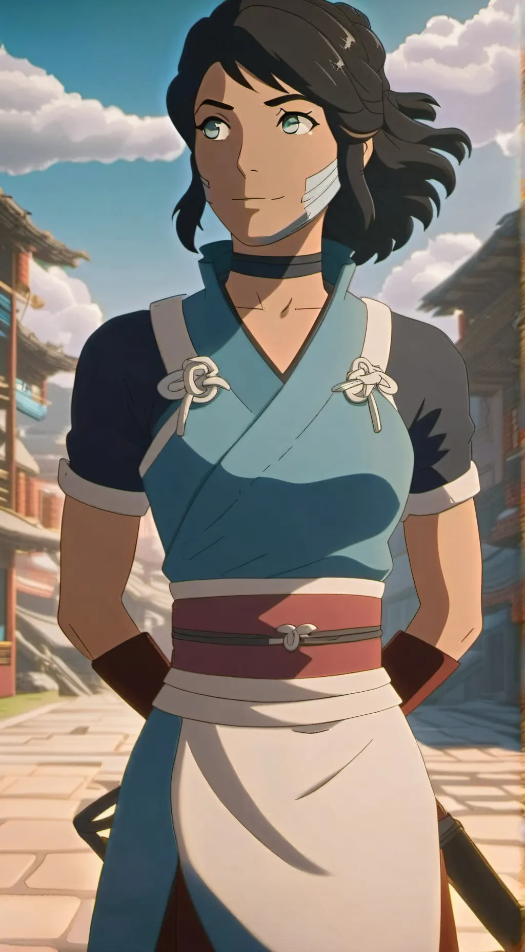 ai character: Raven background