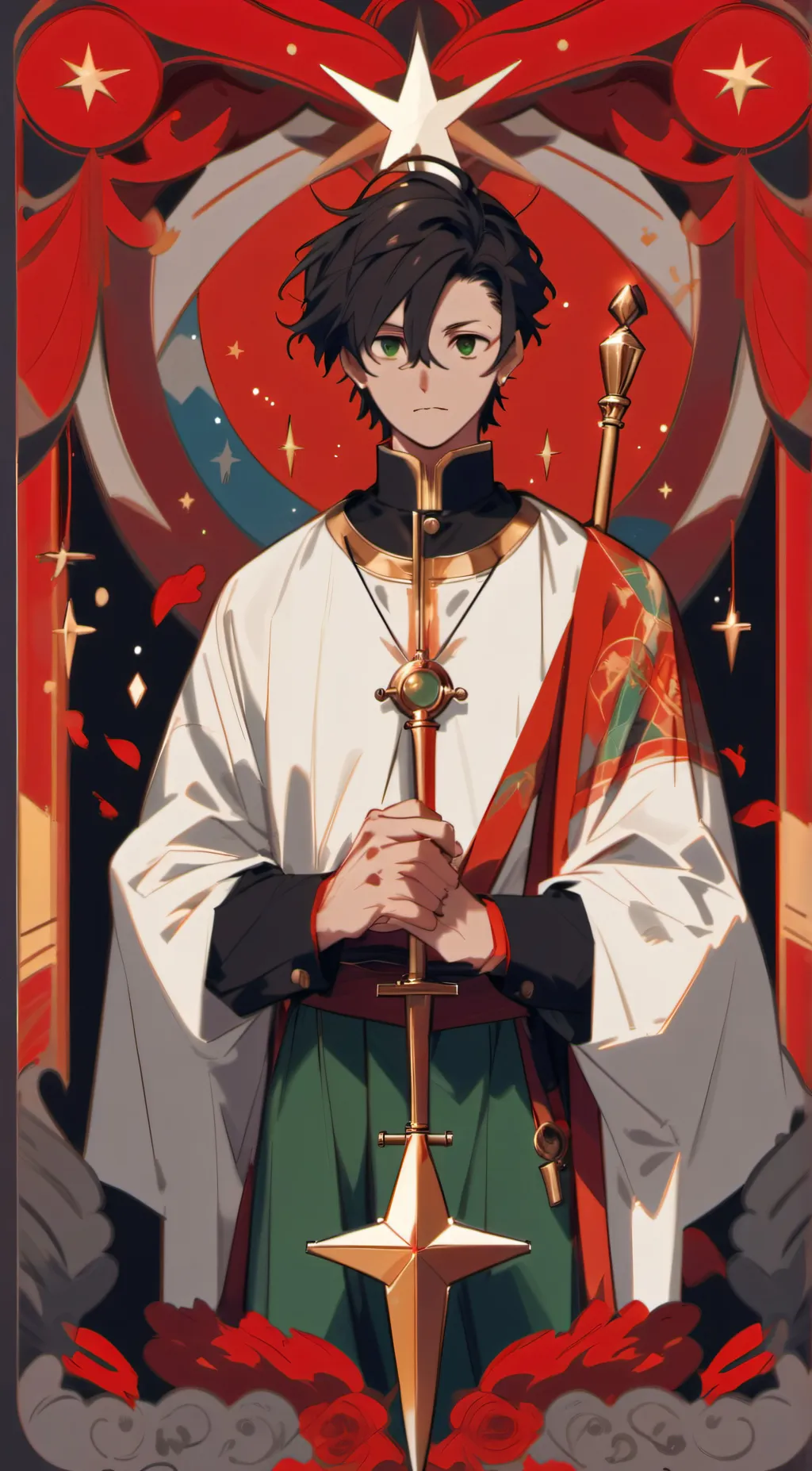 ai character: Magnifico  background