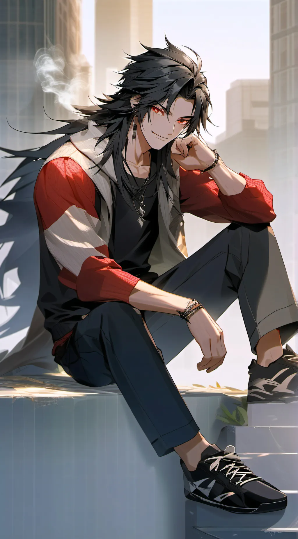 ai character: Lyon background