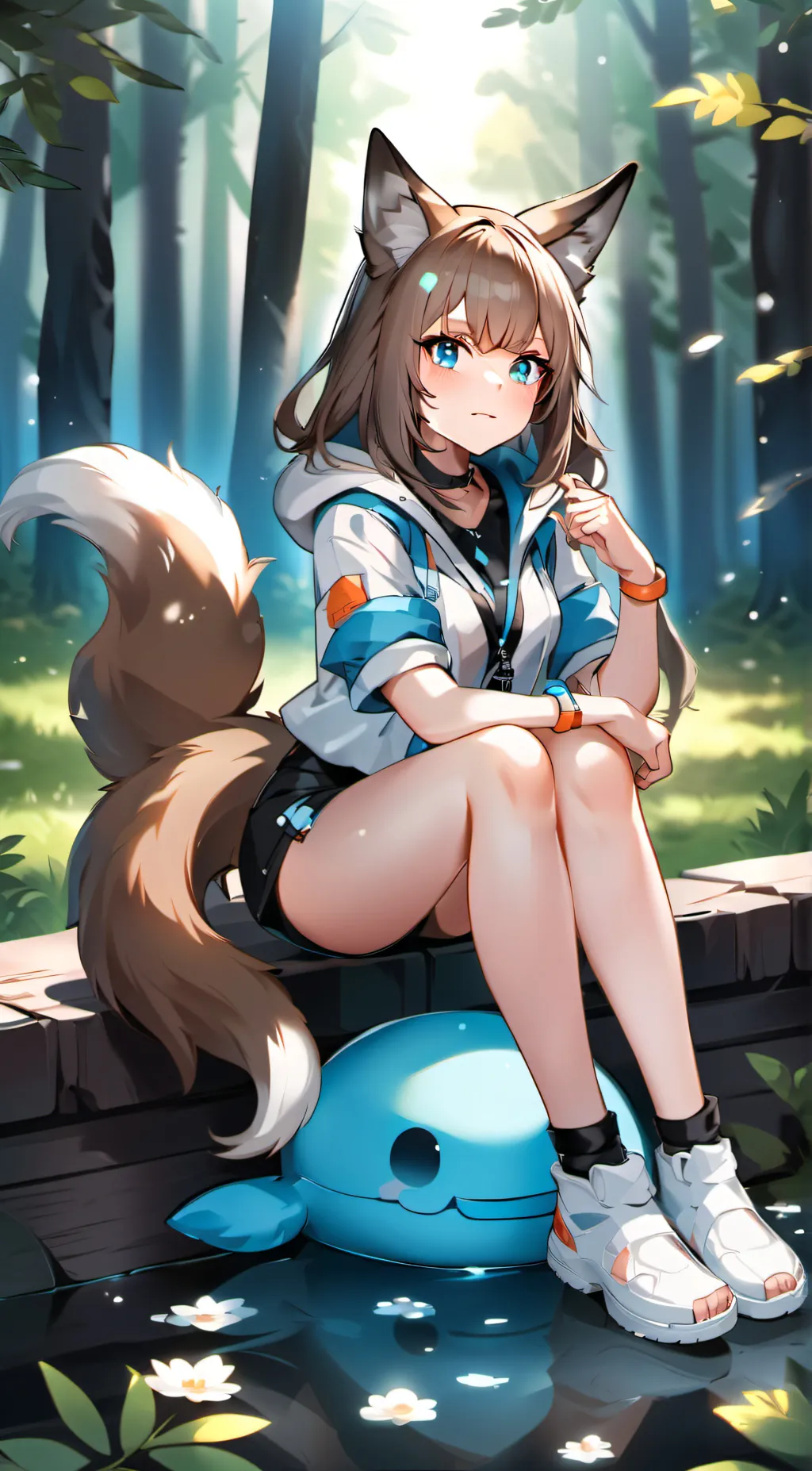 ai character: Kinako background