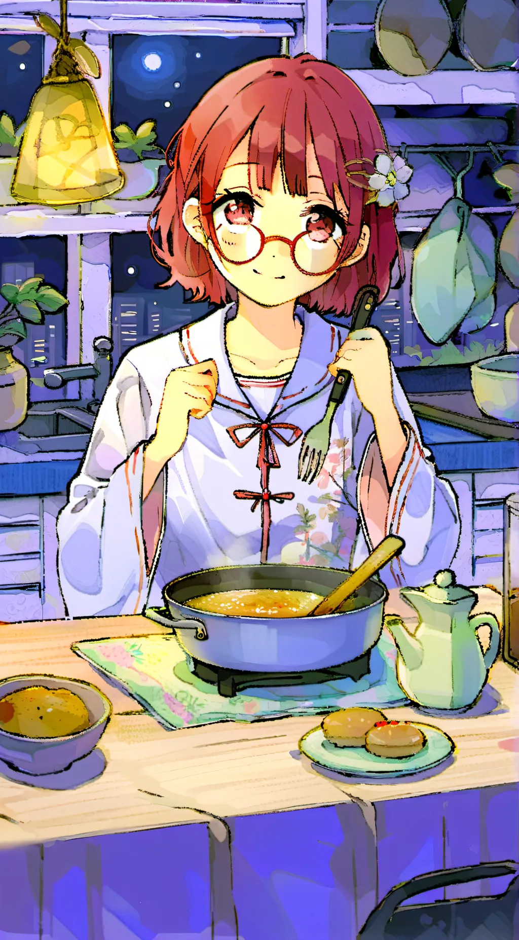 ai character: Nayano background