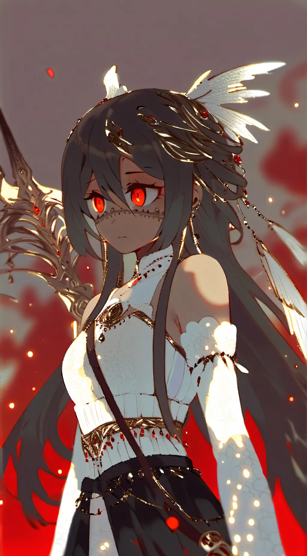 ai character: Shallow Eyes background