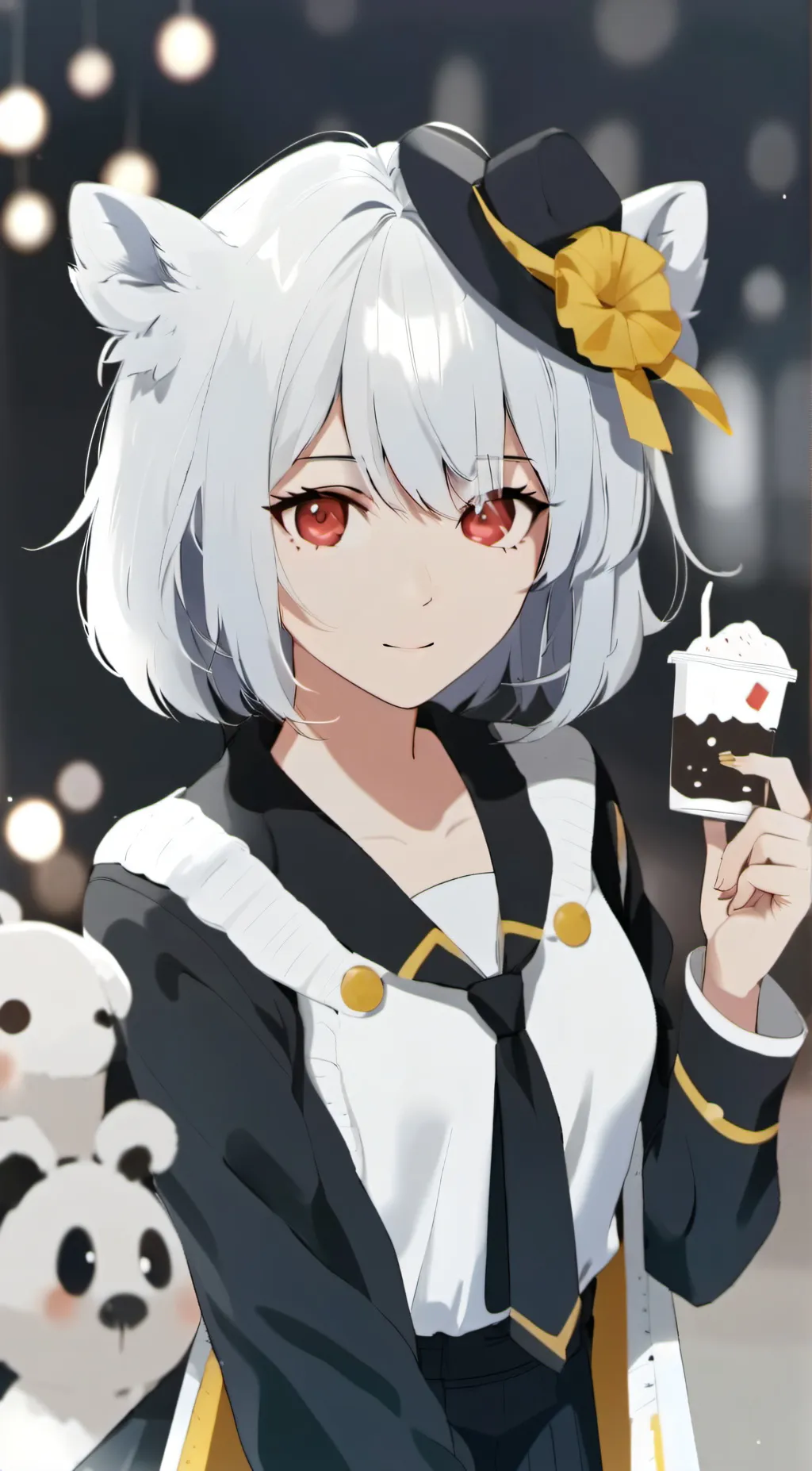 ai character: Aria background