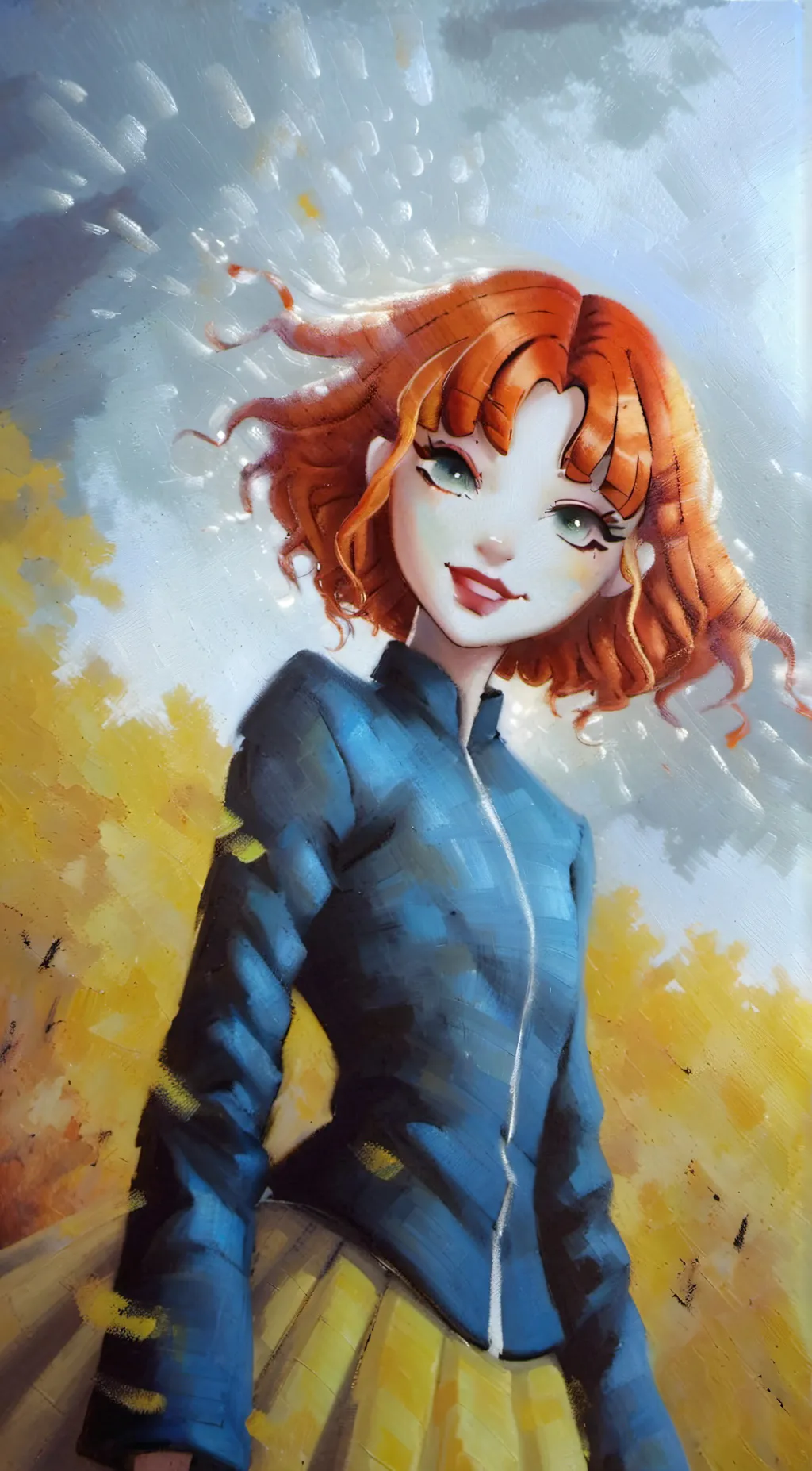 ai character: stanger things  background