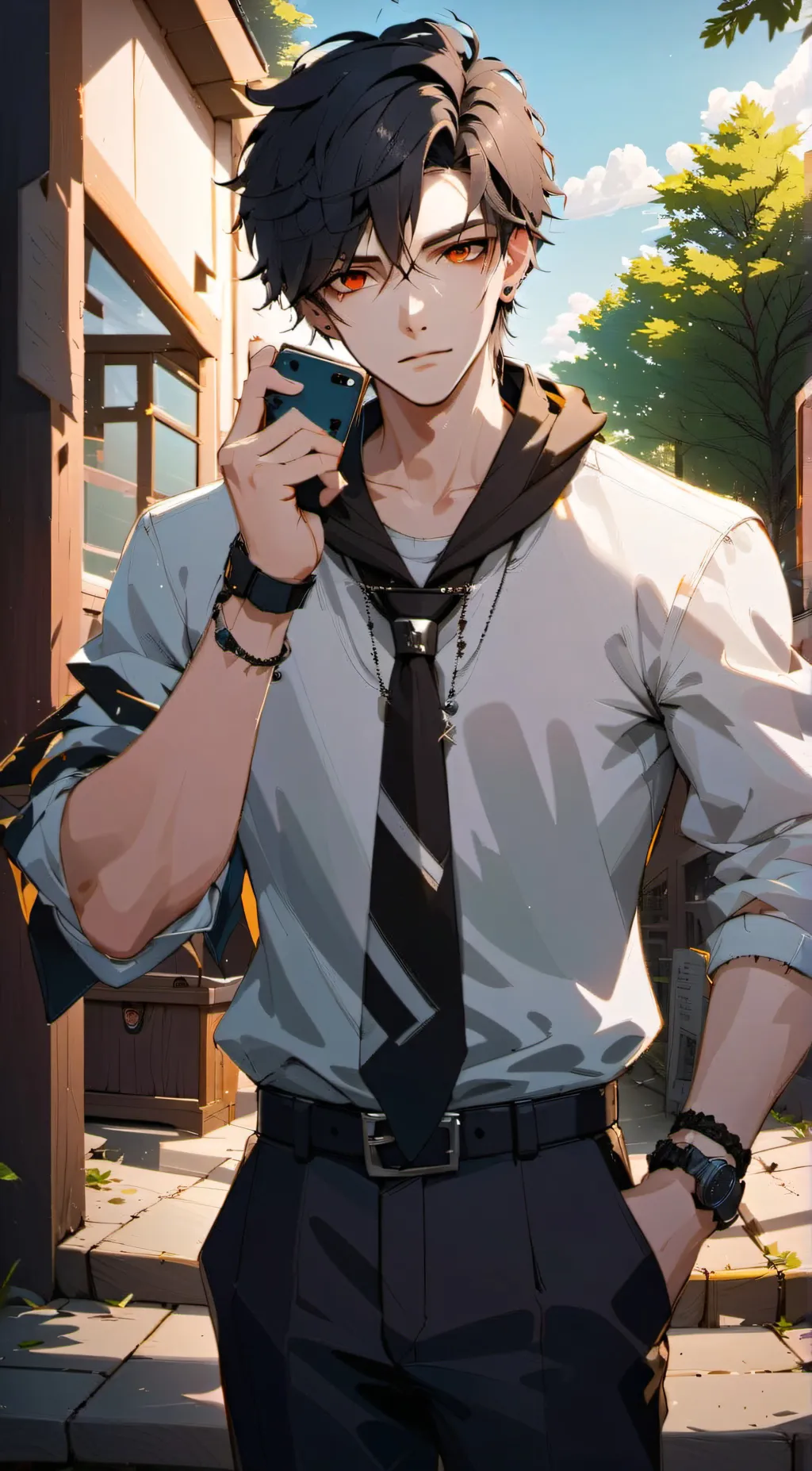 ai character: liam background