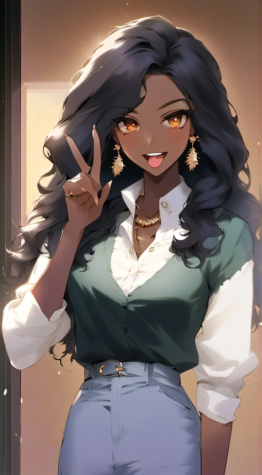 ai character: Lisa background