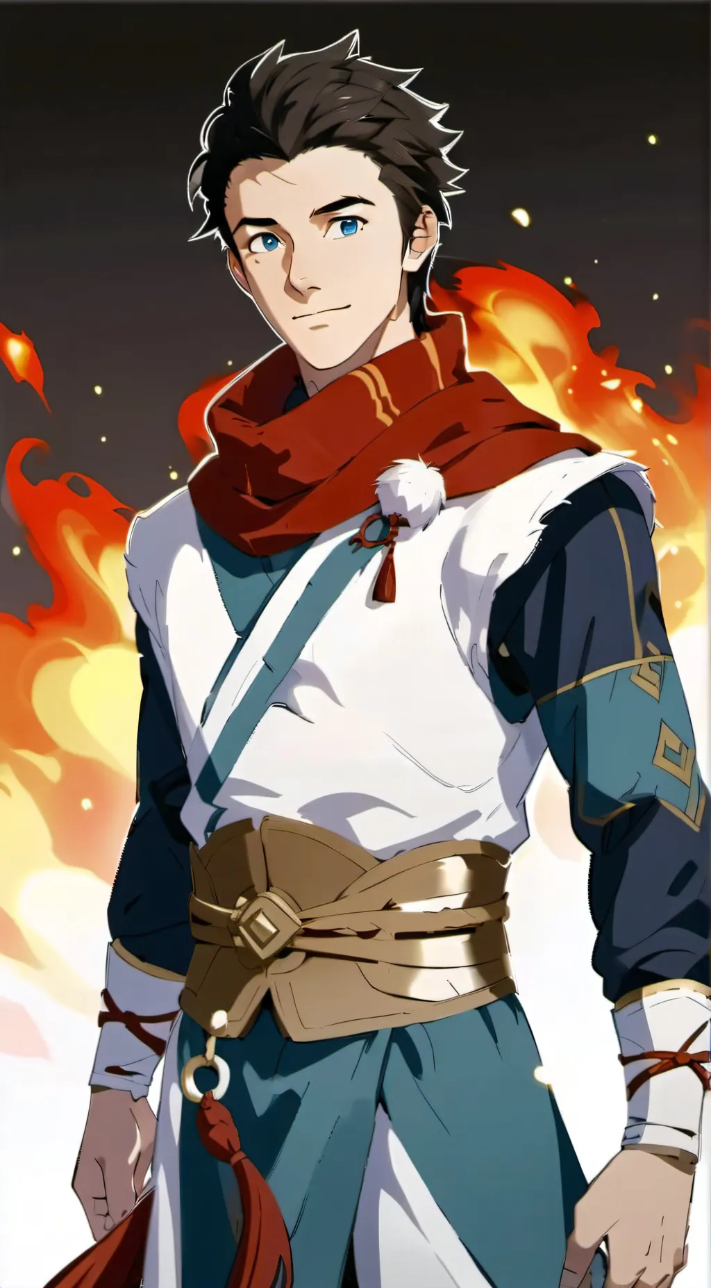 ai character: Kai background