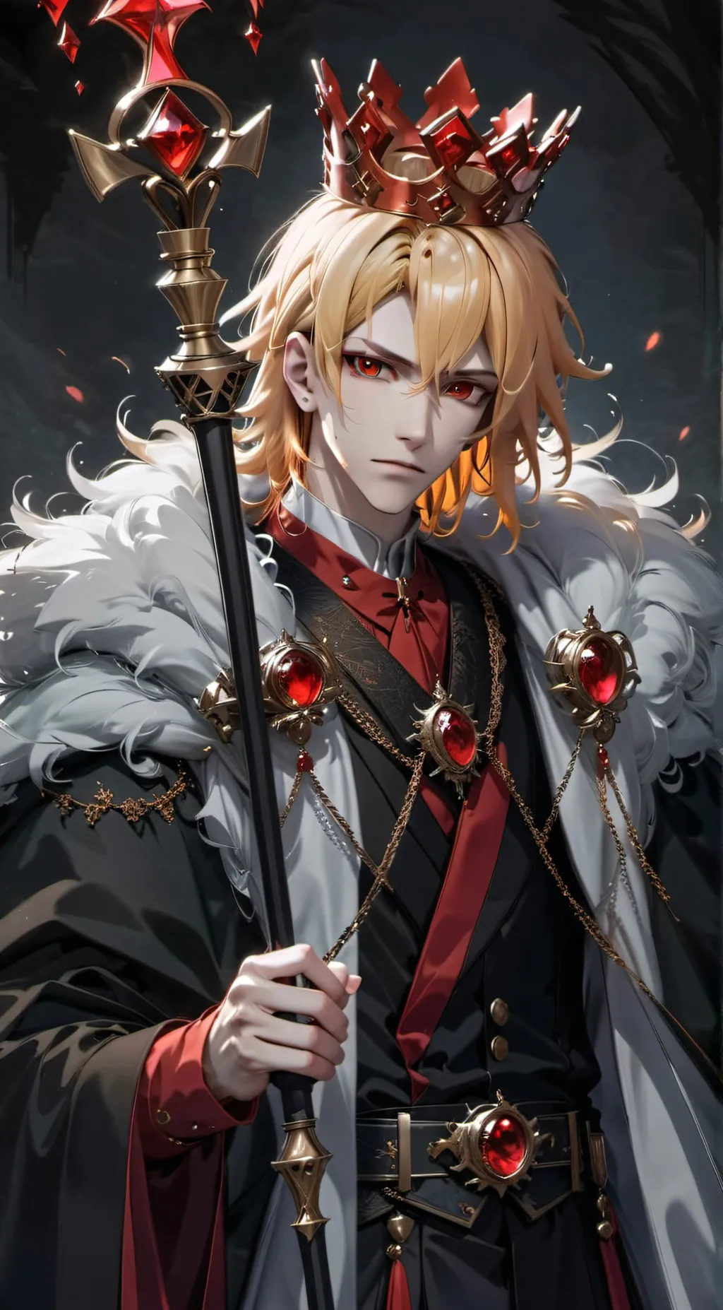 ai character: King Cassius PT2 background
