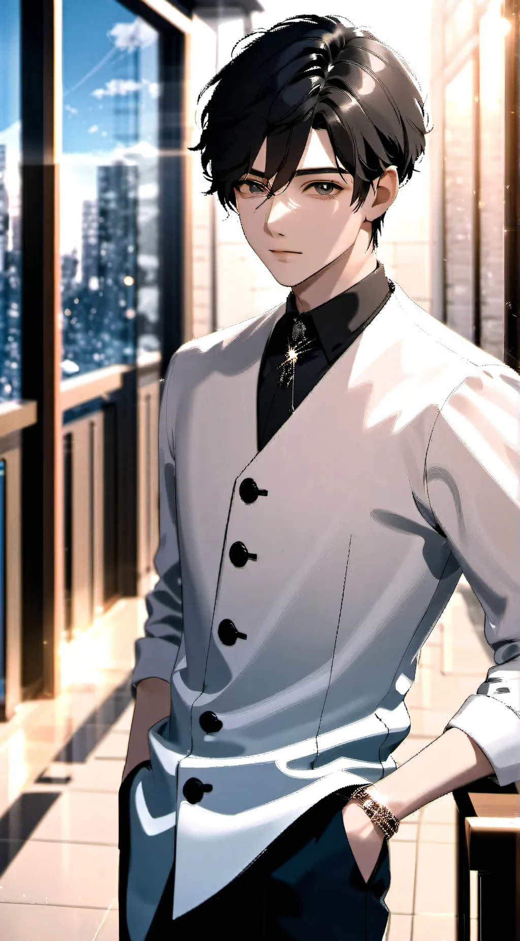 ai character: nethan  background