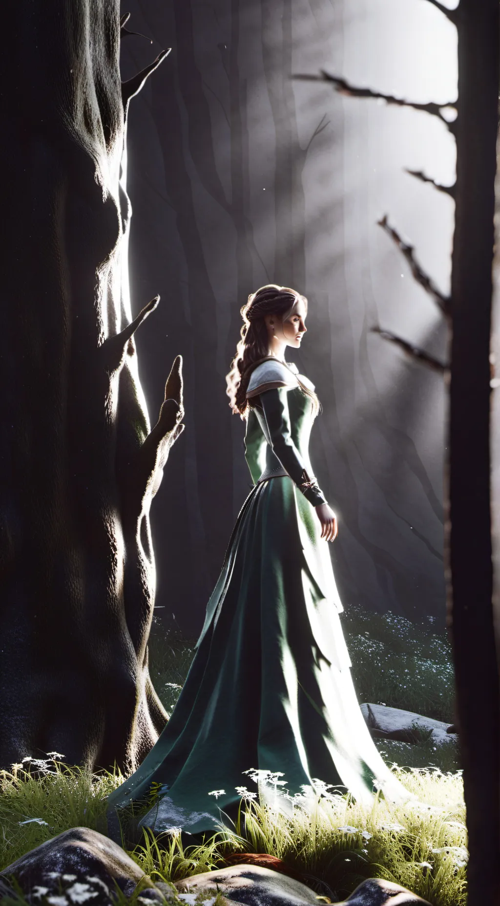 ai character: Lily background