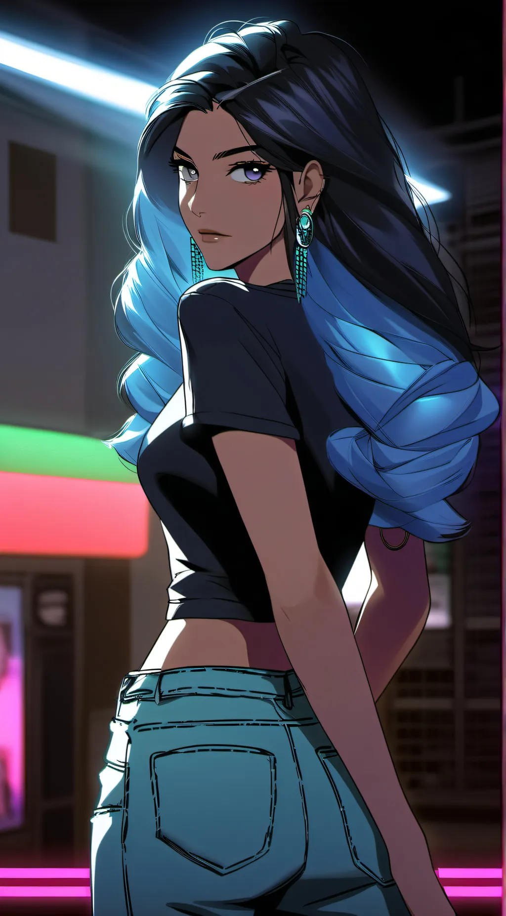 ai character: Bailey  background