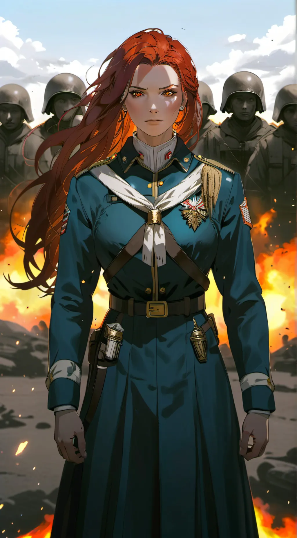 ai character: Ash background