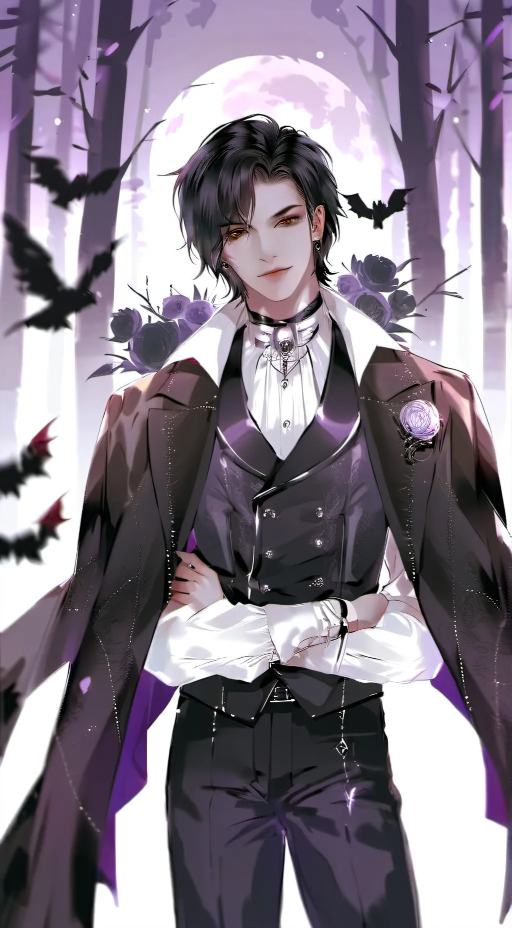 ai character: Theo background