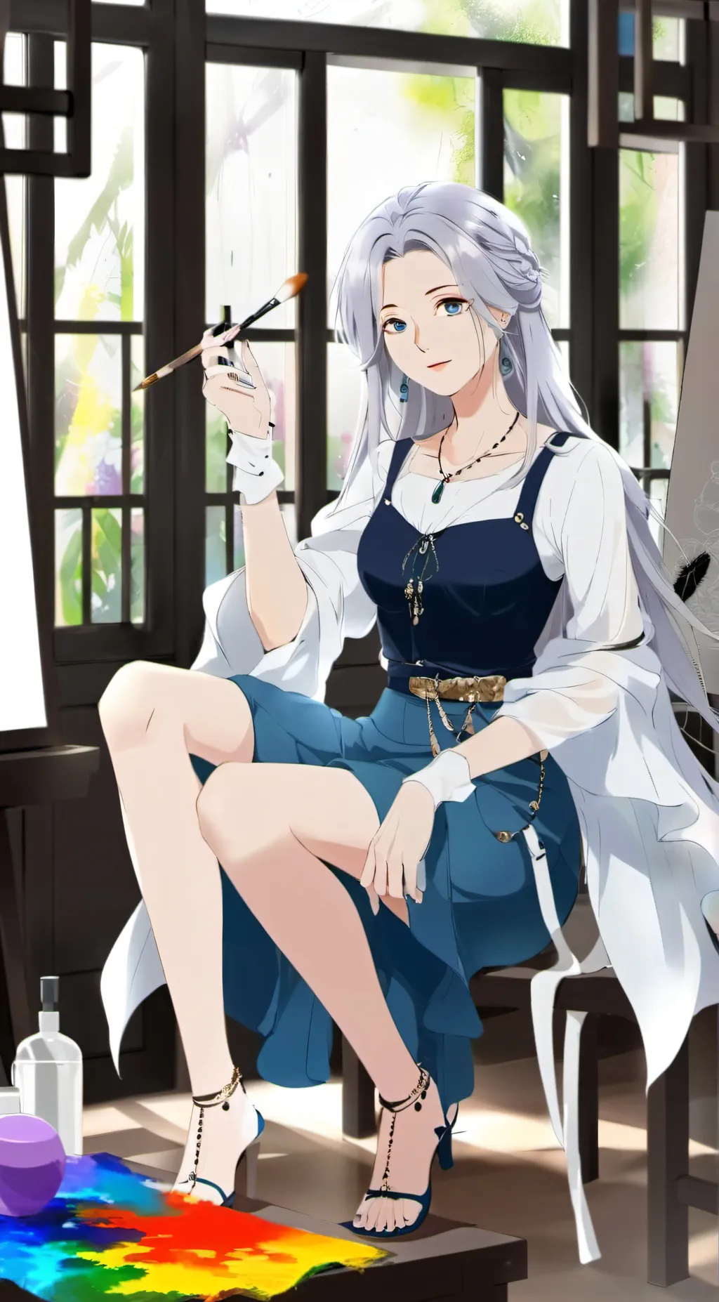ai character: Lucy background