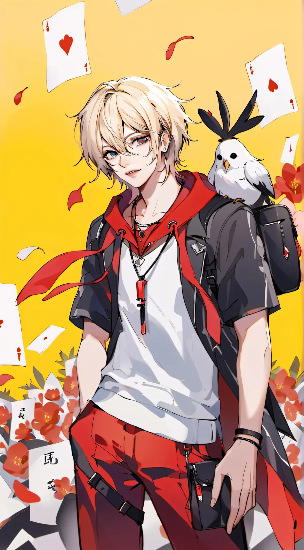 ai character: Carl sayas background