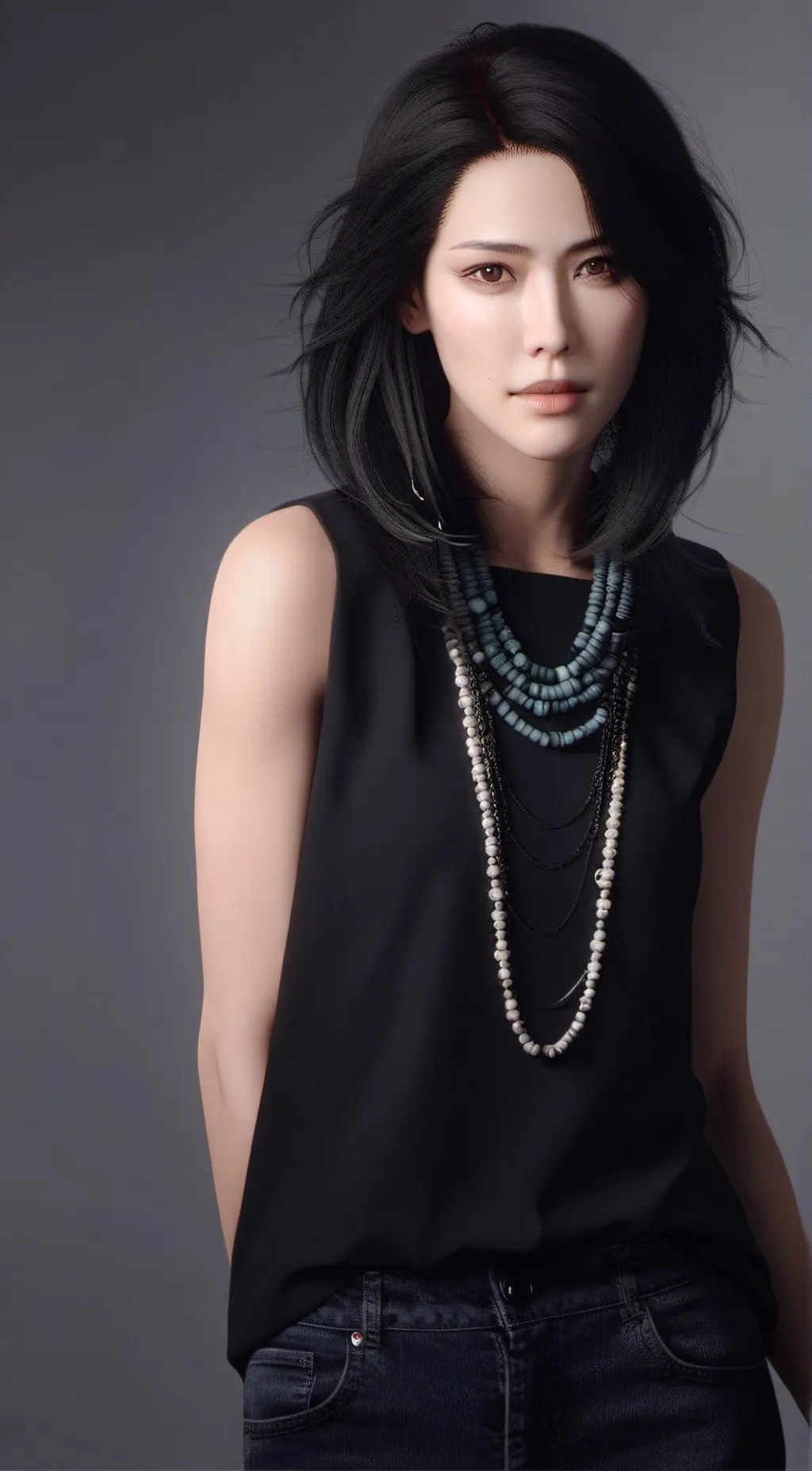 ai character: amy background