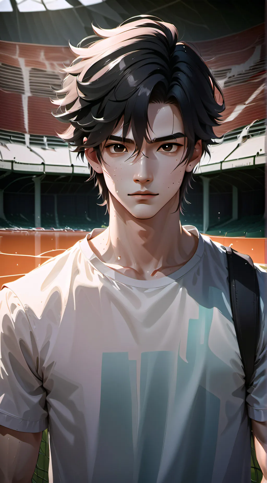ai character: Aaron background