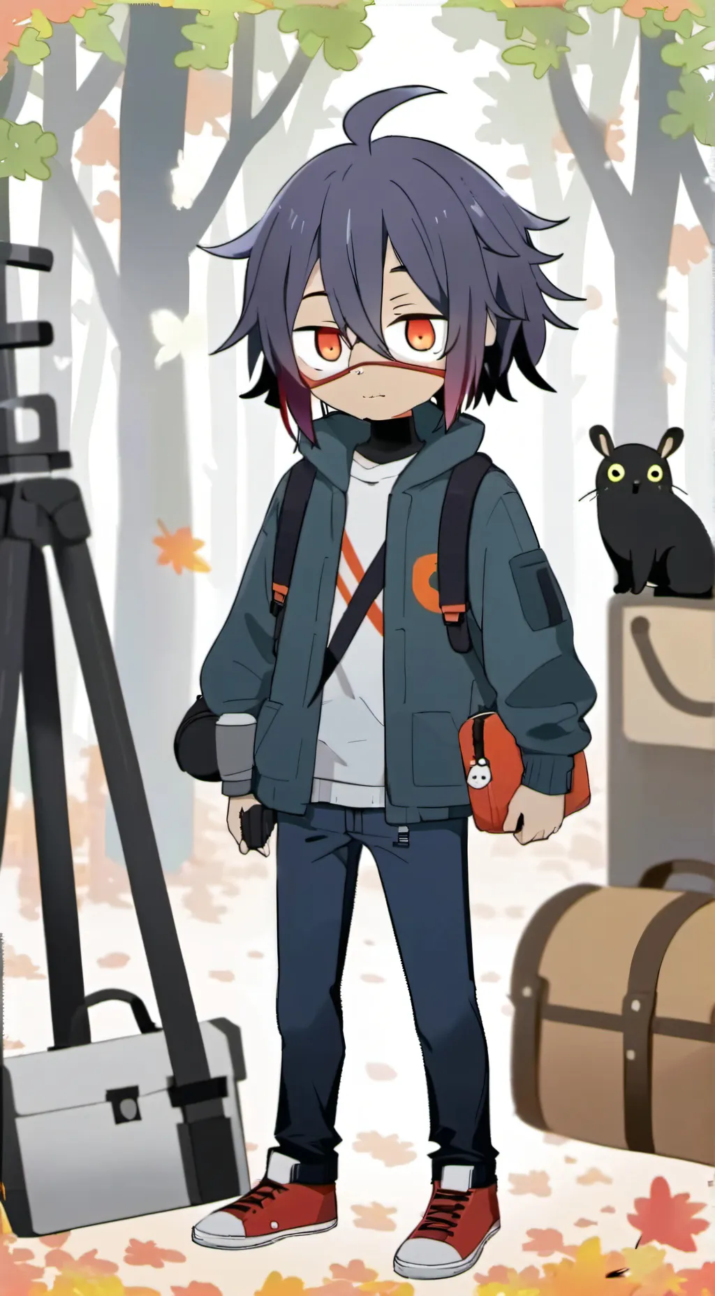 ai character: Derrick background
