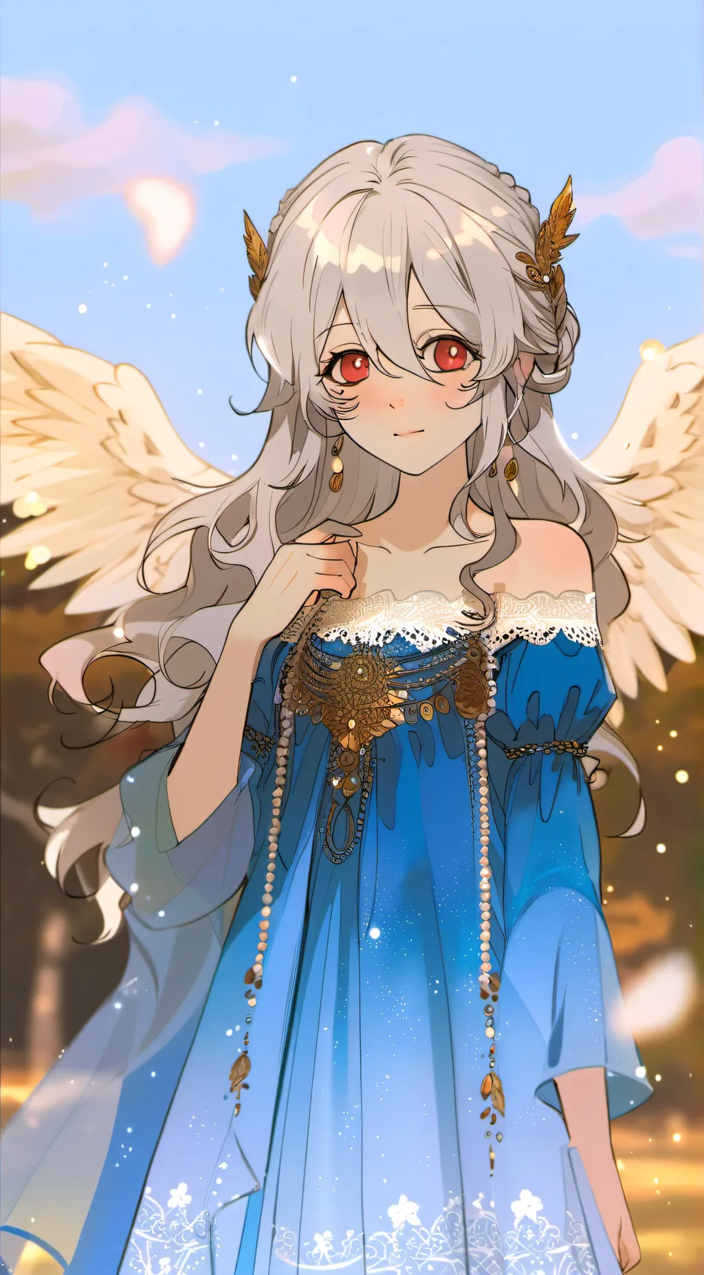 ai character: Lunai  background