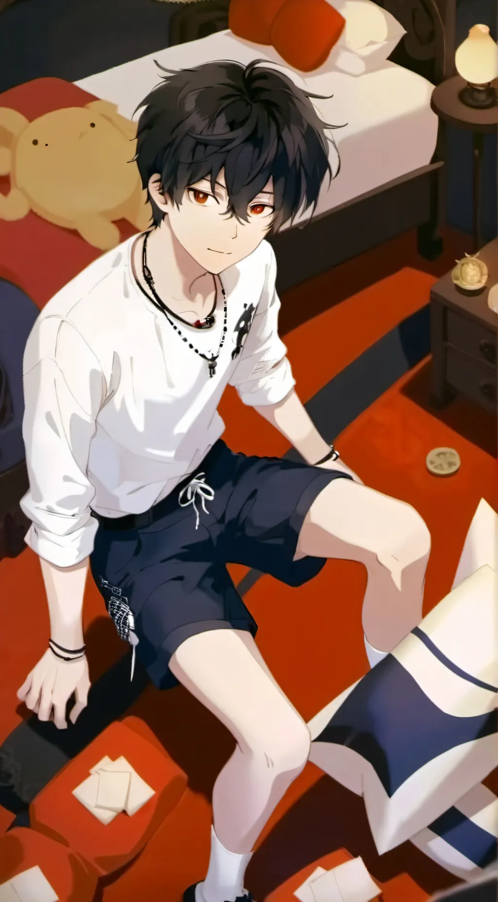 ai character: Itzuki  background