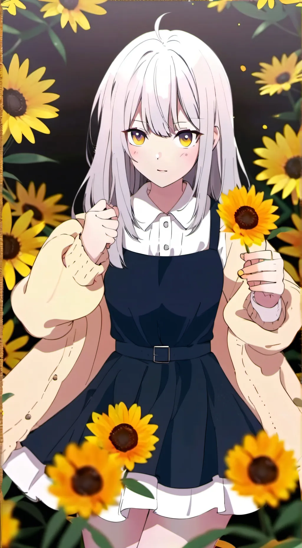 ai character: Amy  background