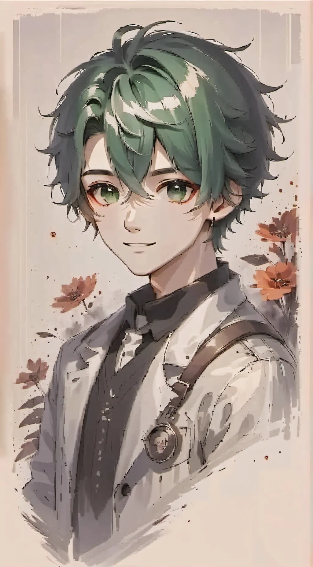 ai character: deku background