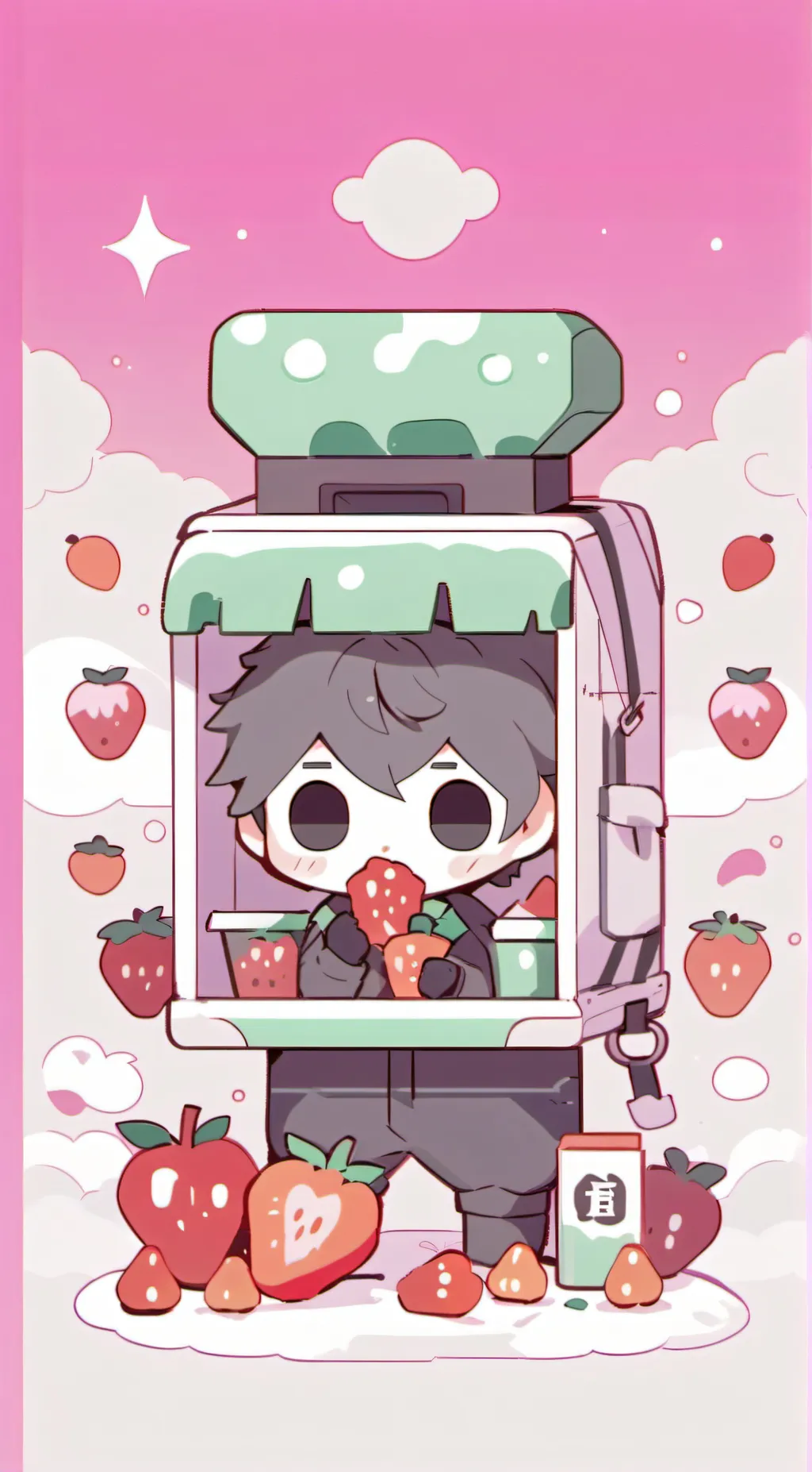 ai character: blox fruit gacha background