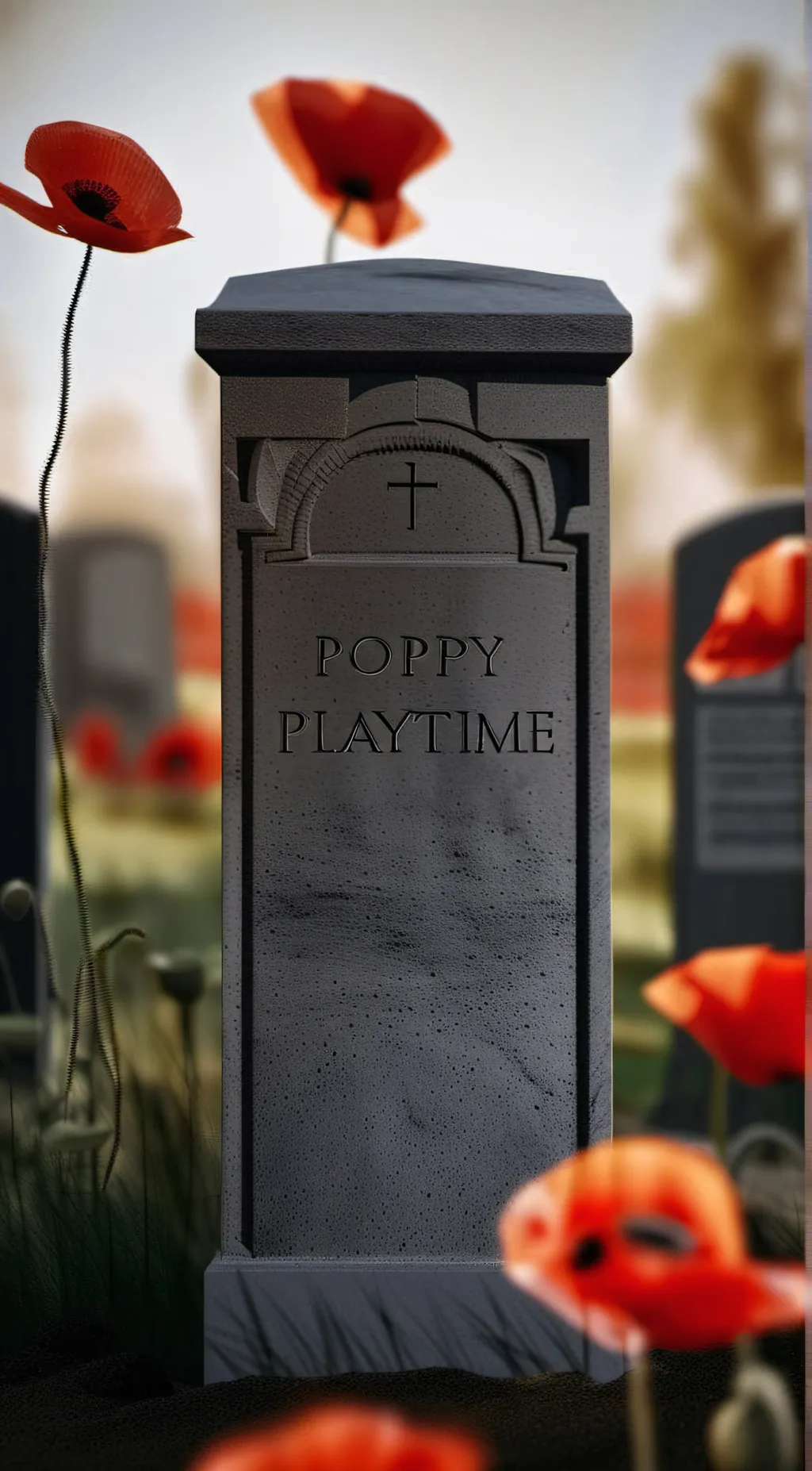 ai character: Poppy Playtime <3 background