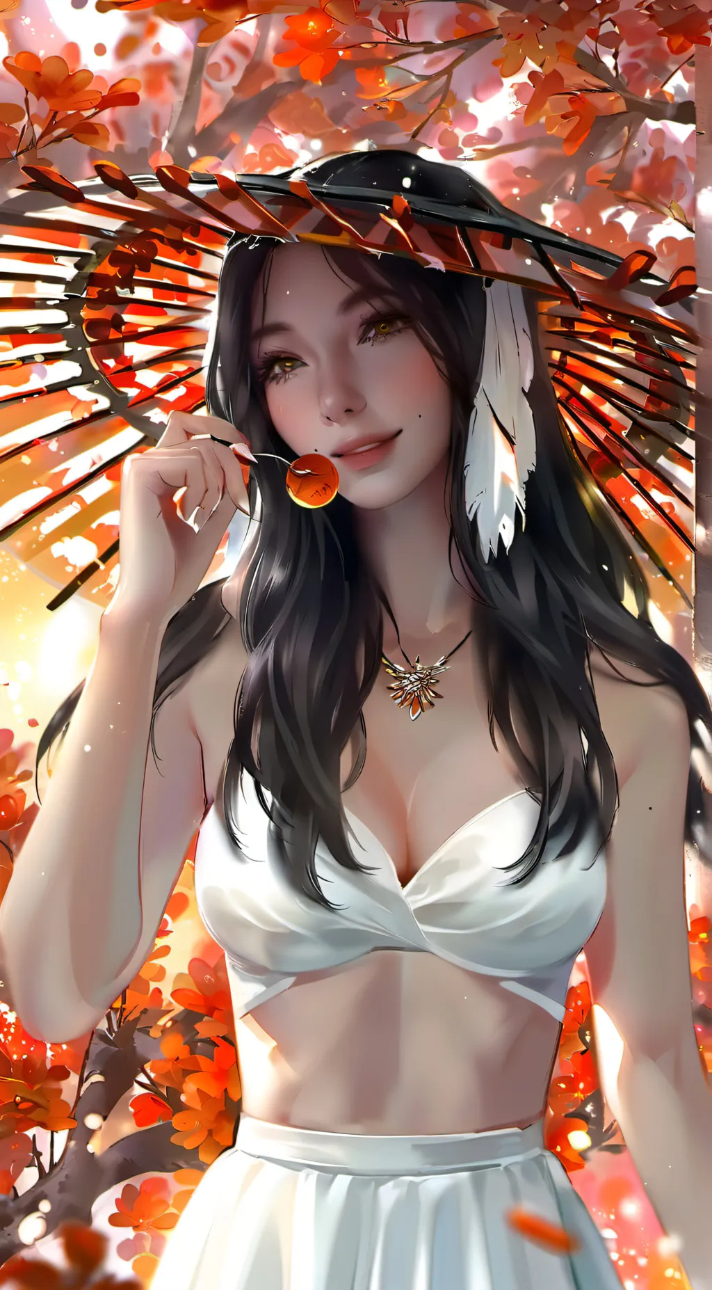 ai character: Ariana background