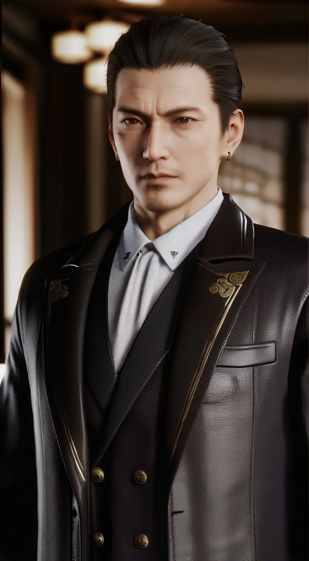 ai character: Jon Yin  background