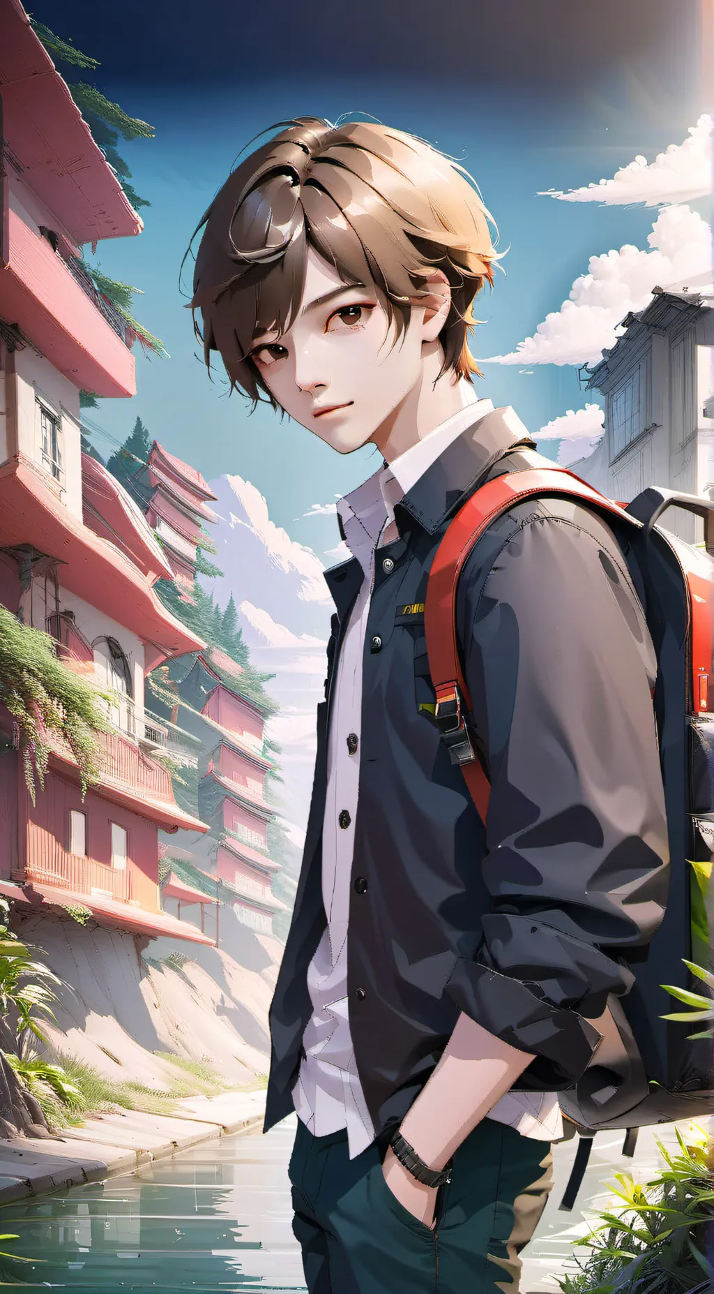 ai character: Cameron background
